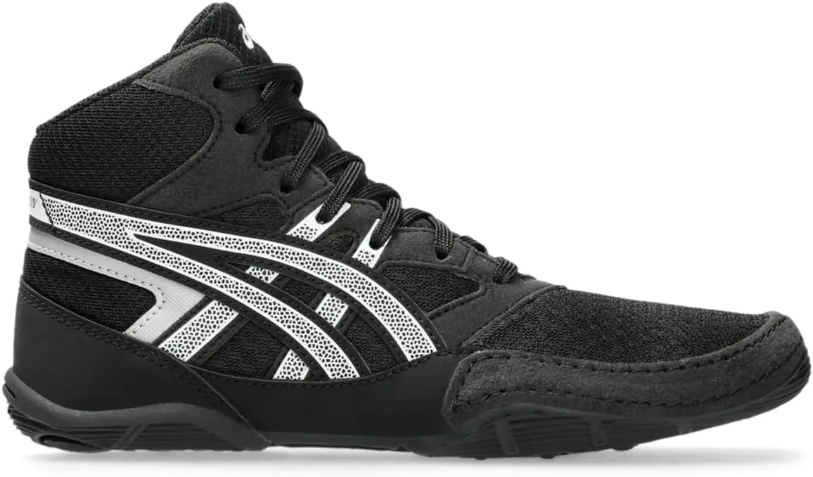 Детские кроссовки ASICS Unisex-Child Snapdown 4 Gs, черно-белый — фото 3