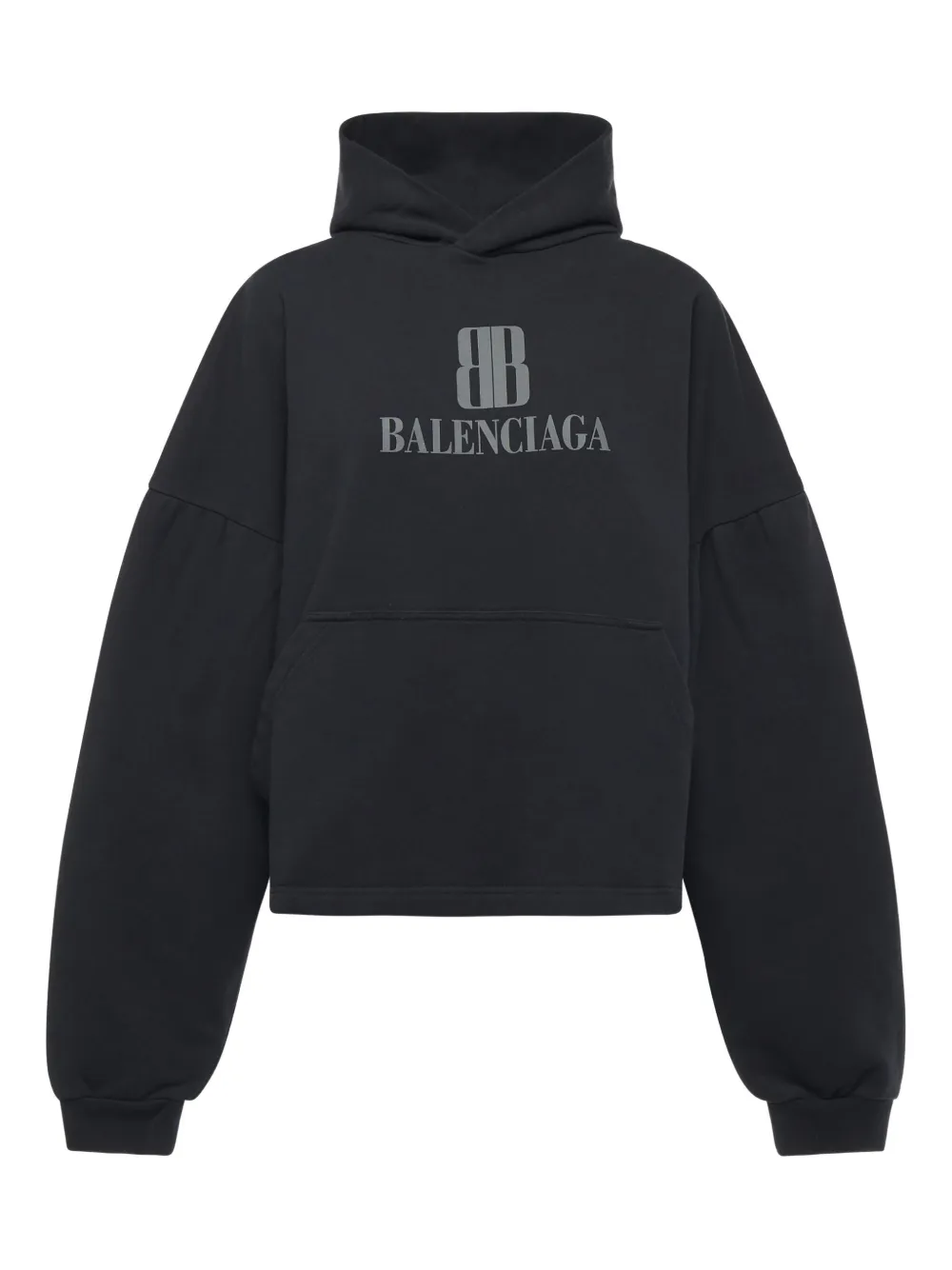 

Худи с логотипом BALENCIAGA, черный