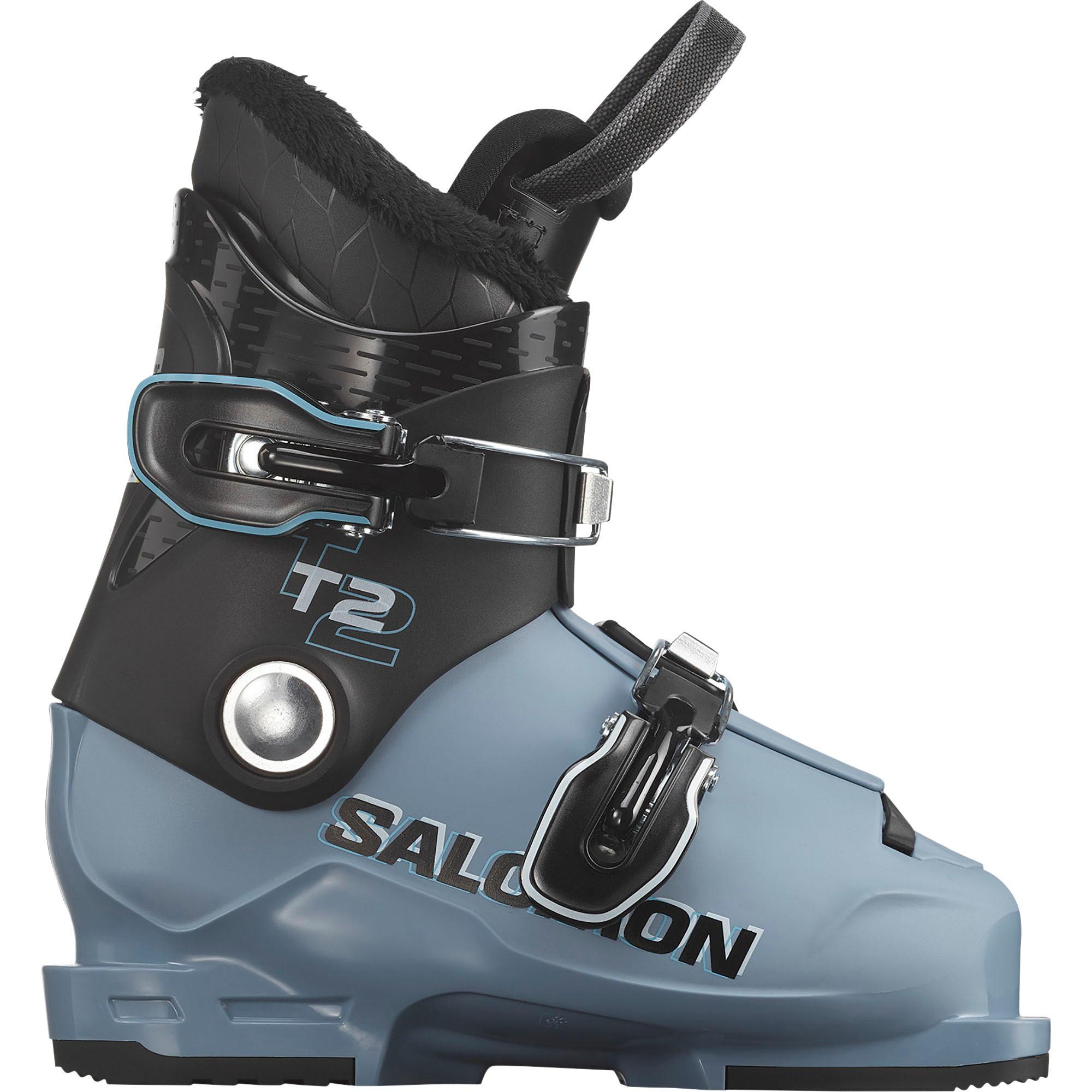 

Детские горнолыжные ботинки T2 '26 Salomon, Copen Blue/White/Spearmint