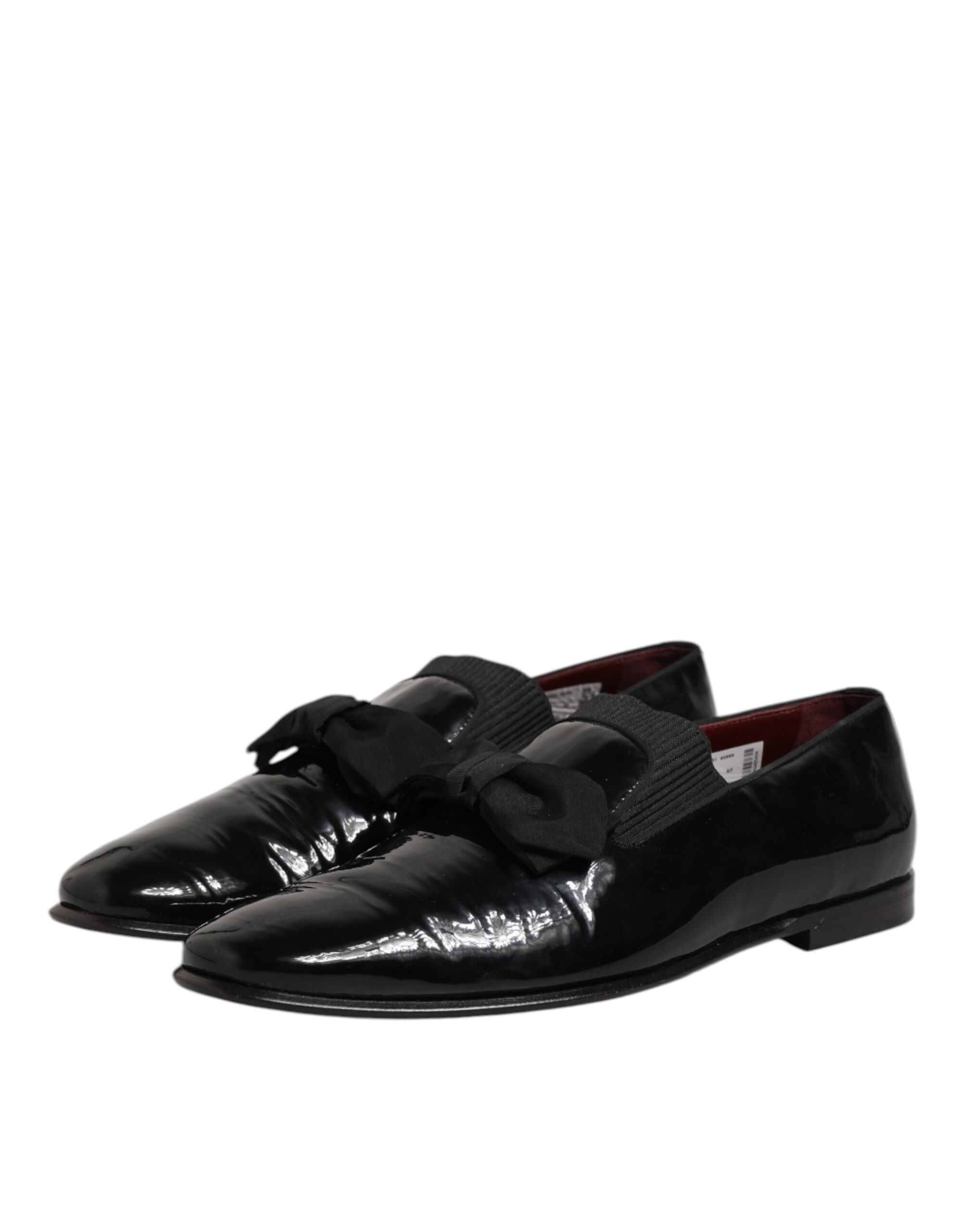 Кожаные лоферы для мужчин. Туфли для торжественной церемонии. Dolce & Gabbana, черный — фото 4