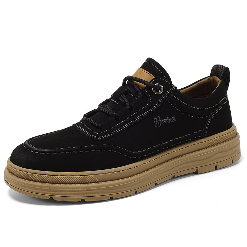 Туфли мужские Men"s Casual Men Low-Top Extravagant, желтый — фото 3
