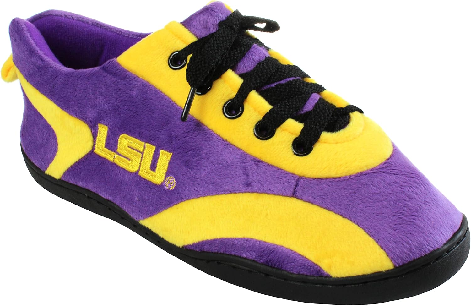 

Тапочки Comfy Feet NCAA для использования дома и на улице, Lsu Tigers