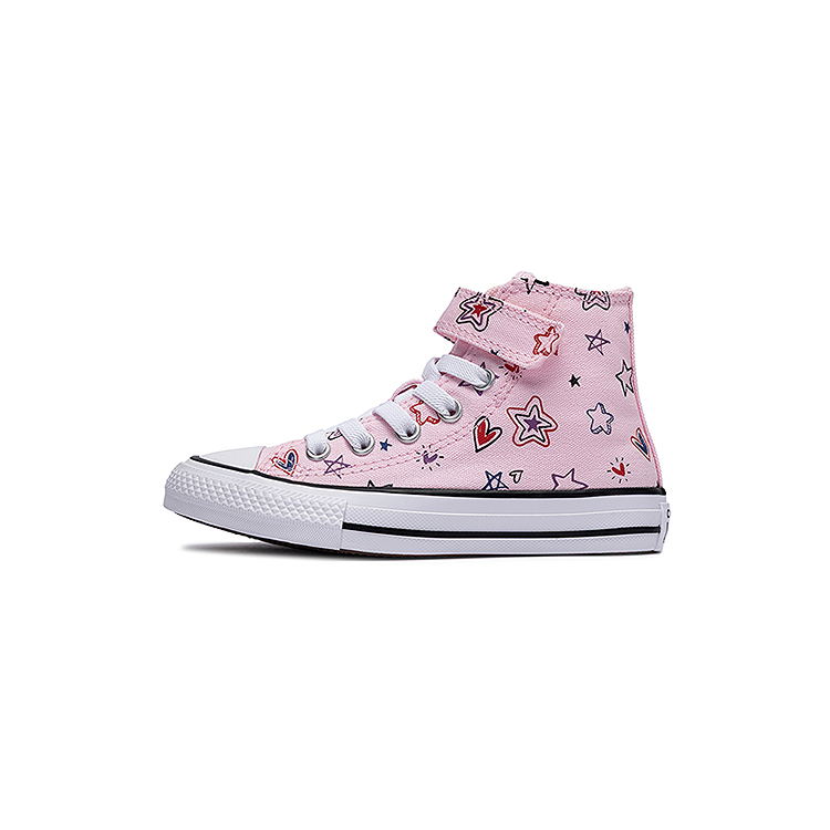 

Детские высокие кеды CTAS для детей от 3 до 7 лет Converse, розовый