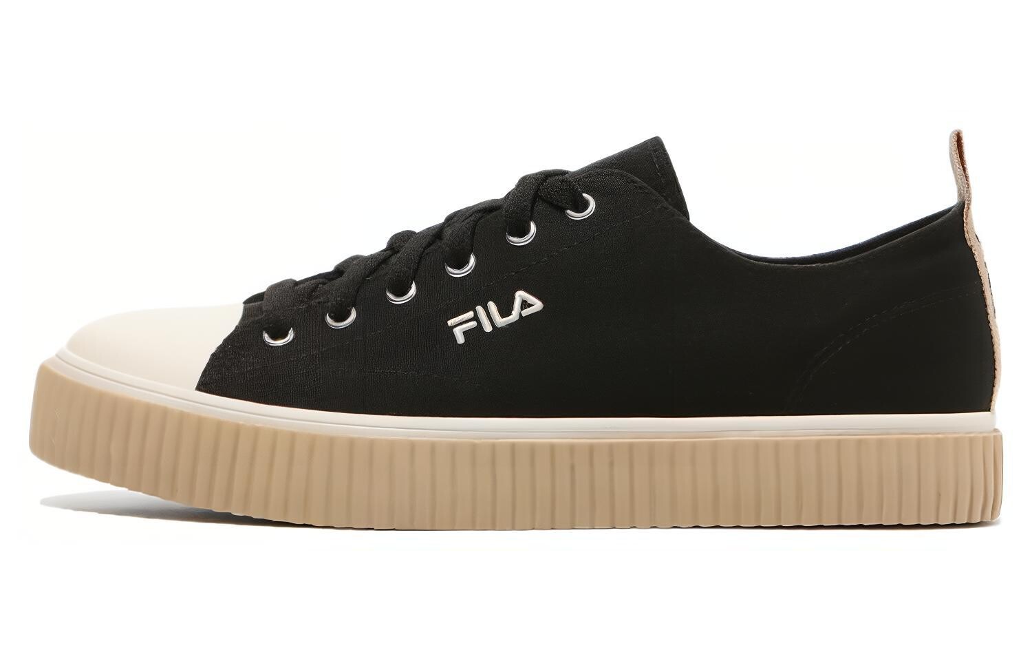 

Кроссовки FILA Layer Low Top Stylish Casual Skate Shoes Unisex Black Korean Version 'Black Cream'