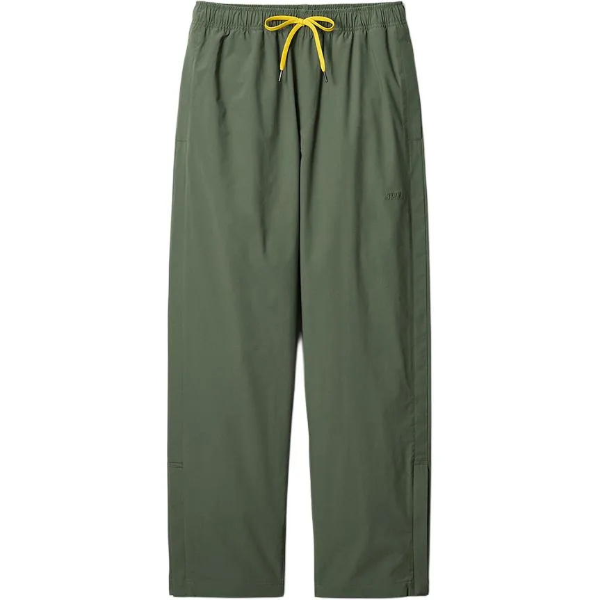 Брюки casual unisex JW Anderson SS26 UNIQLO, темно-оливковый