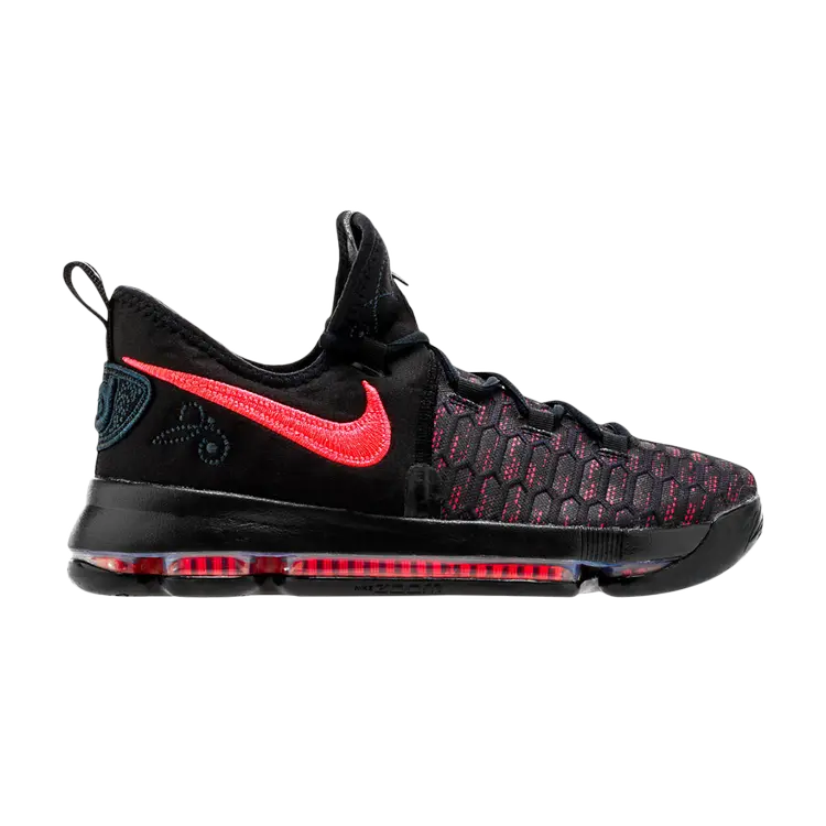 

Кроссовки Nike KD 9 GS 'Aunt Pearl', черный
