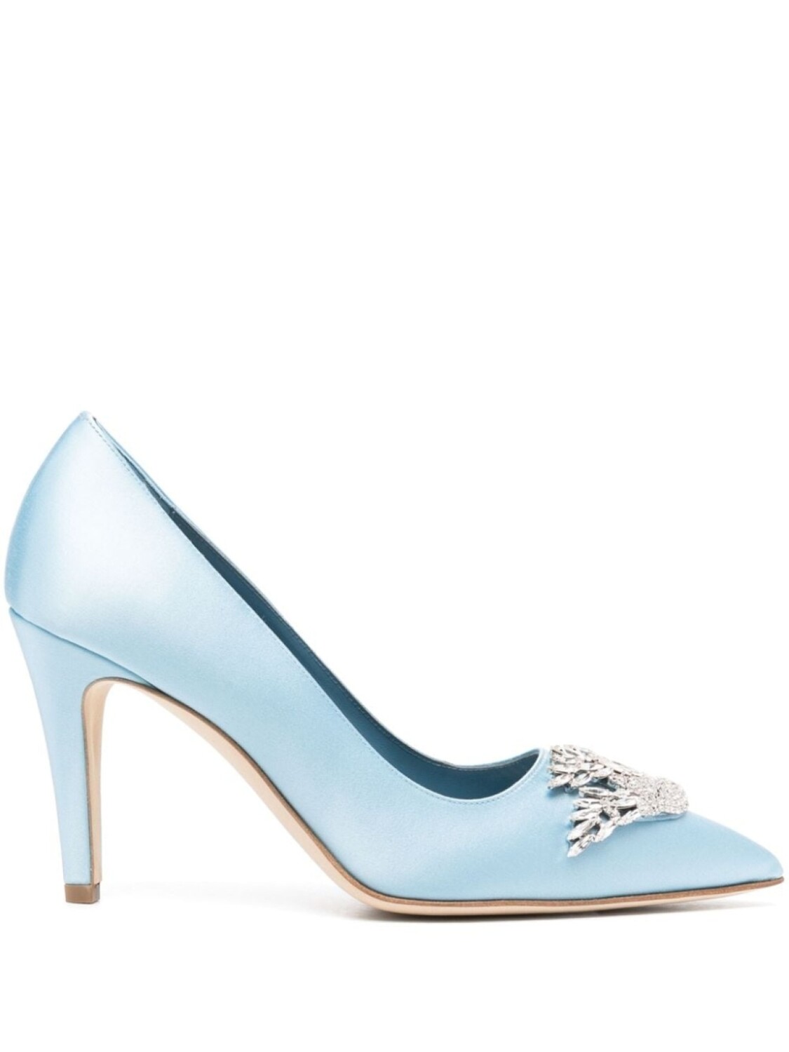 

Manolo Blahnik туфли Palos 90, синий