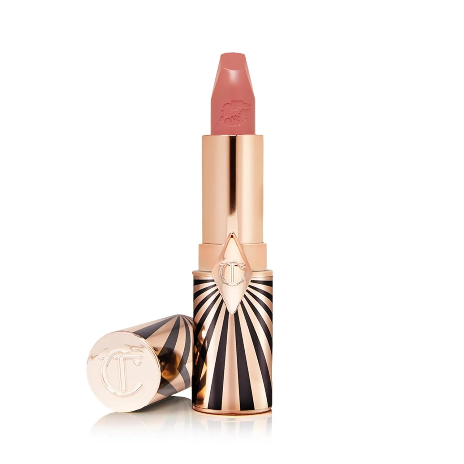 Помада Charlotte Tilbury Hot Lips 2.0 - увлажняющая, стойкая помада с экстрактами орхидеи и антиоксидантами - сатиновое покрытие, которое можно наслаивать, для визуального увеличения объема губ., In Love With Olivia - pink