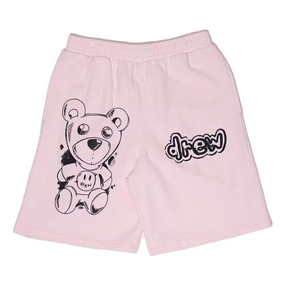 

Шорты fw21 theodore sketch sweatshort pale 'pink' Drew House, розовый