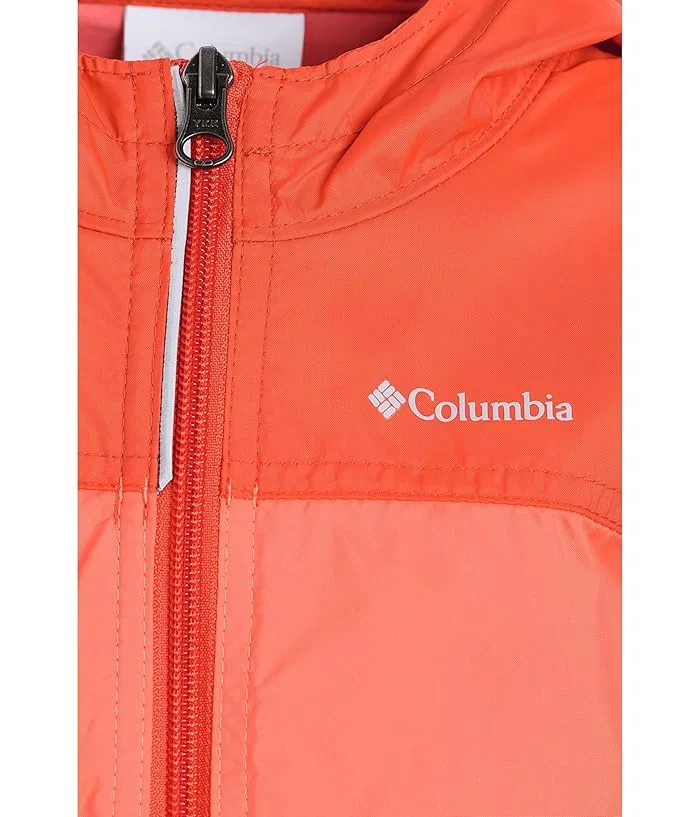 Дождевик Glennaker Rain Jacket Columbia Kids, Zing/Super Sonic — фото 3