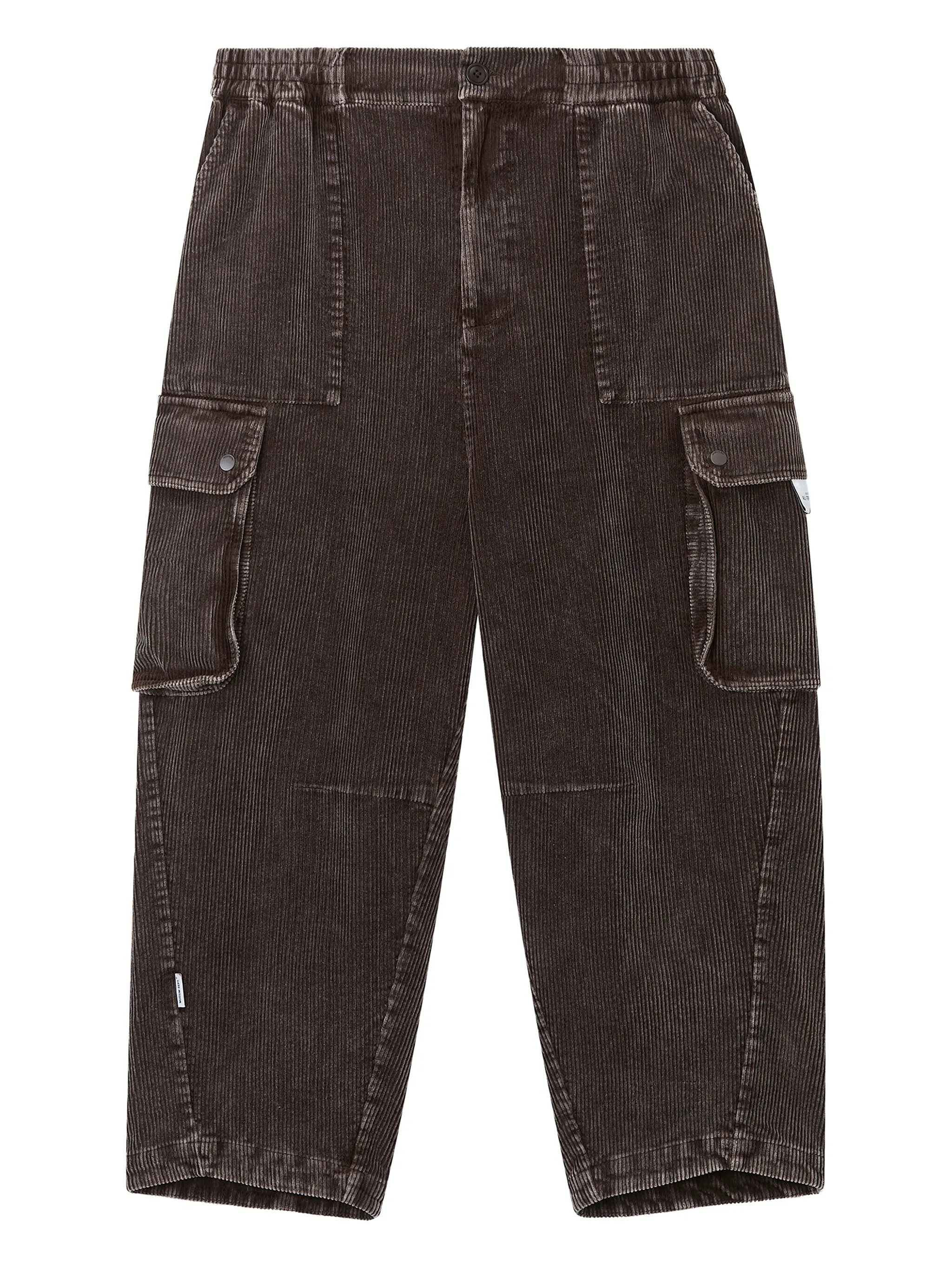 

Вельветовые брюки карго Musium Div., коричневый