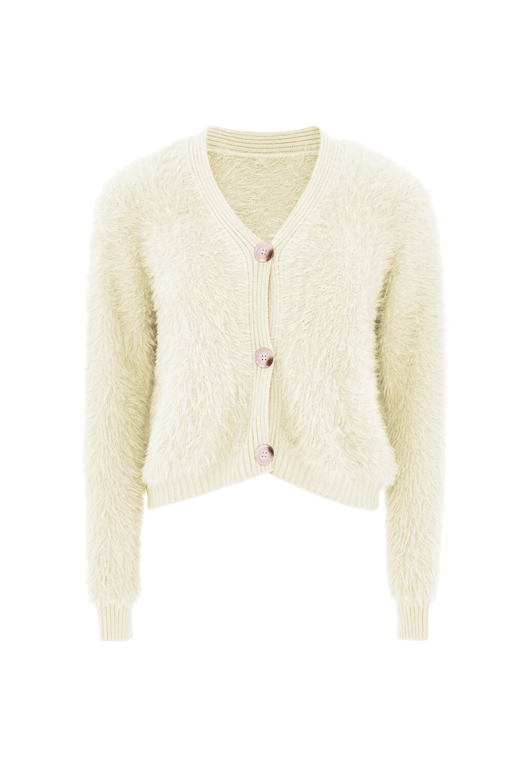 

Толстовка Poomi Strickjacke, белый