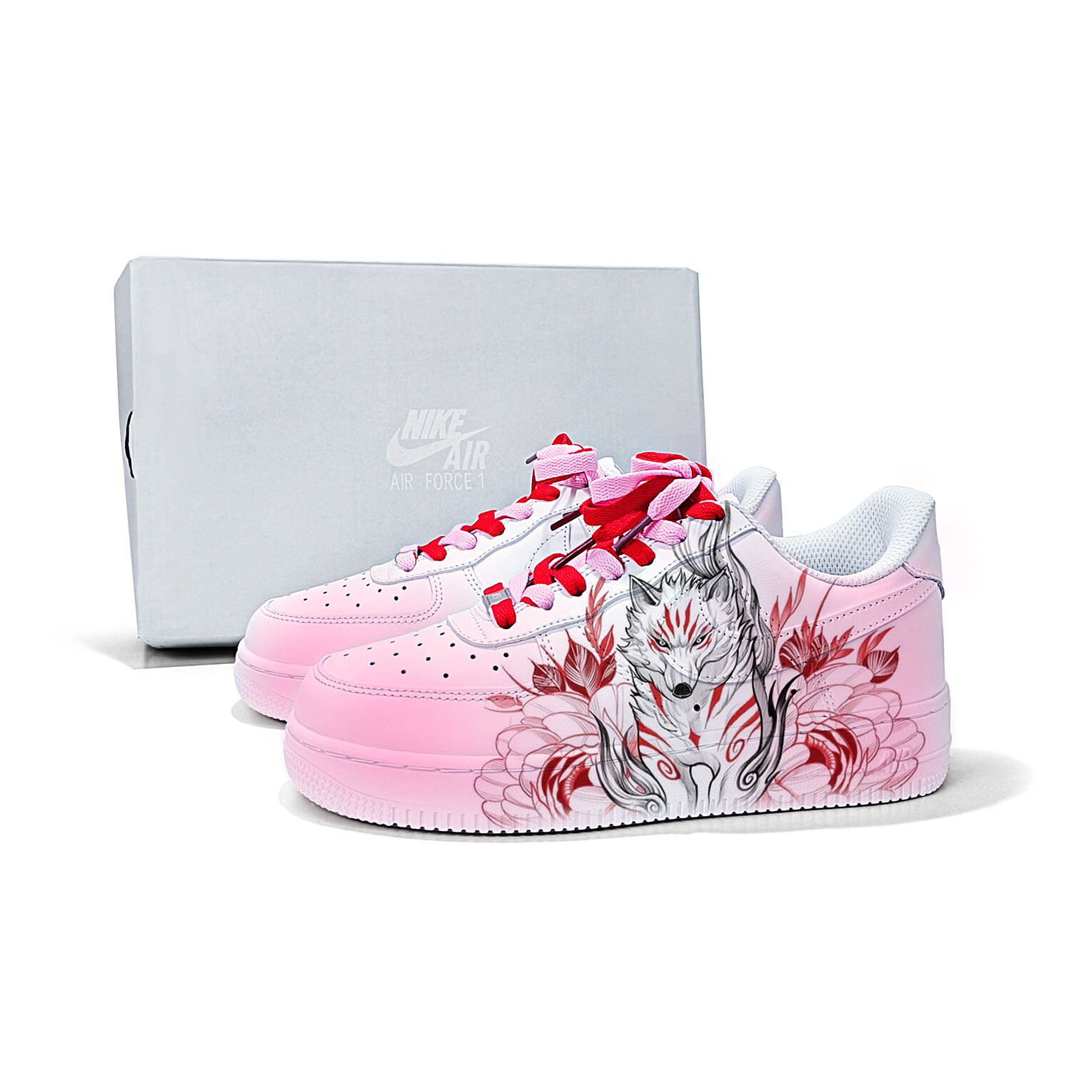 

Кроссовки Nike Air Force 1 Skateboarding Shoes Women's Low-top, белый