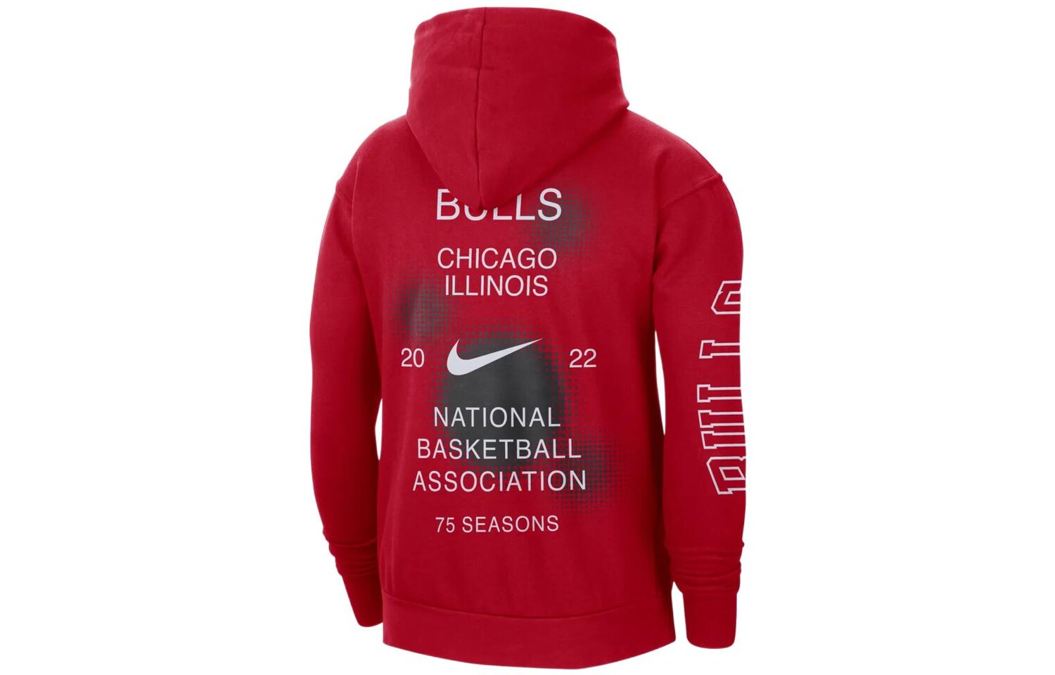 X NBA Толстовка мужская красная Nike, красный — фото 2