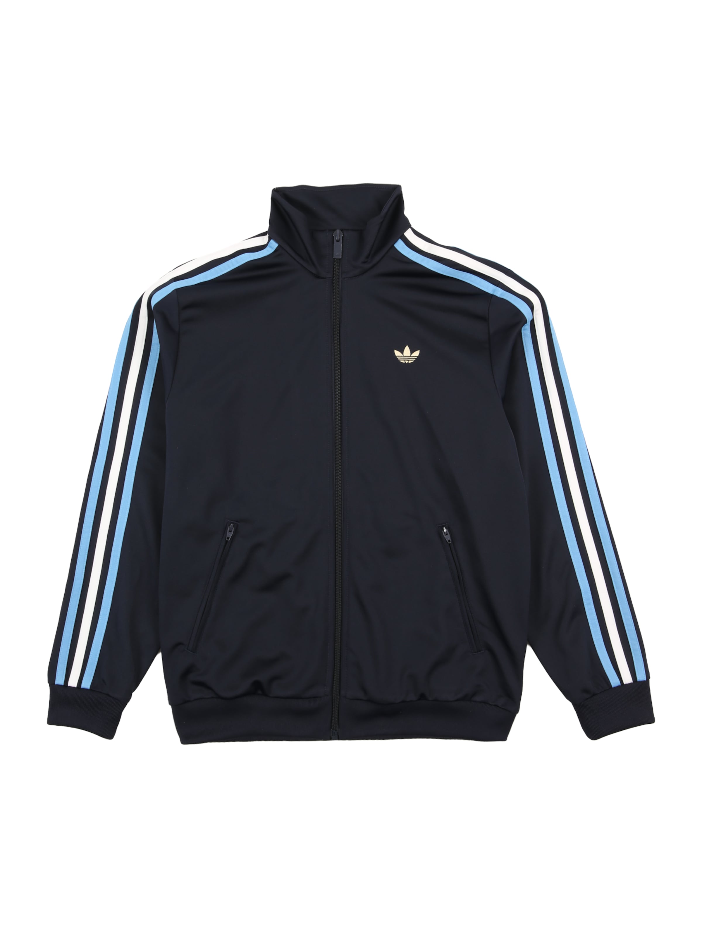 

Adidas Originals Толстовка с молнией 'Firebird' в цвете аква, темно-синий