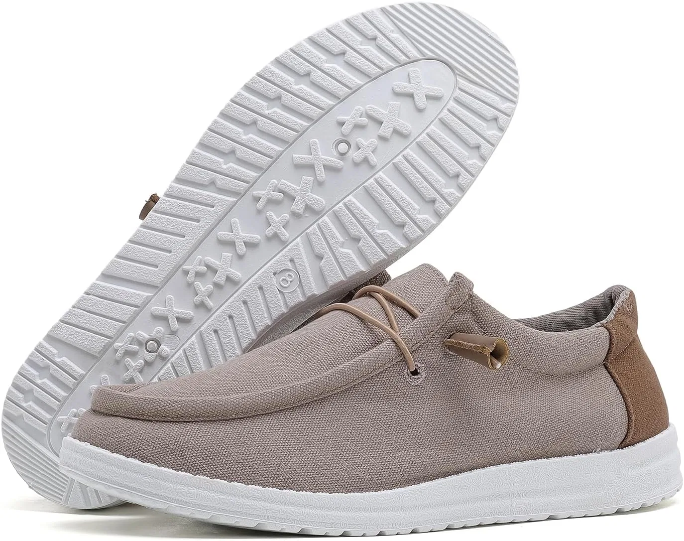 Мужские лоферы на скользящей подошве, легкие дышащие, betyswear, хаки