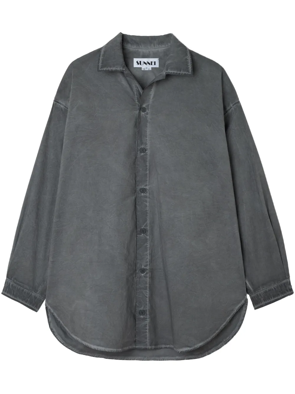 

Рубашка с эффектом деграде Sunnei, серый