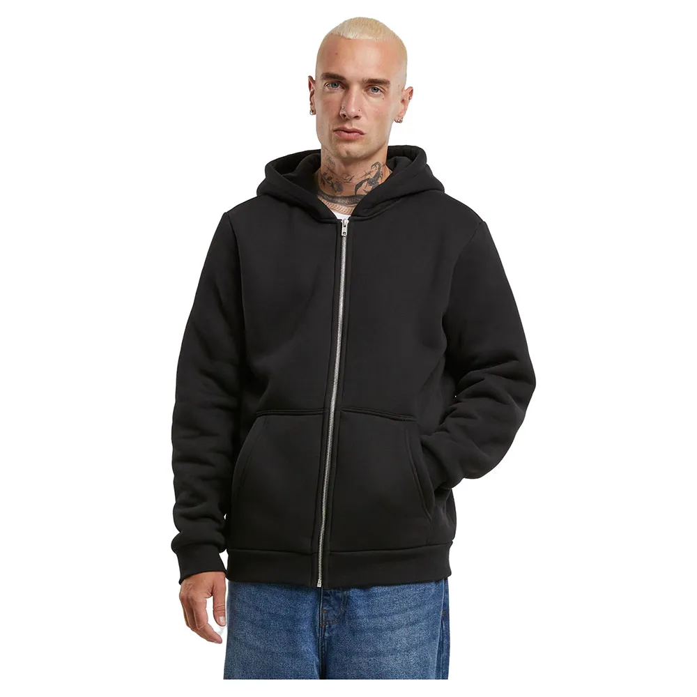 

Толстовка Urban Classics Bonded Sherpa full zip, черный
