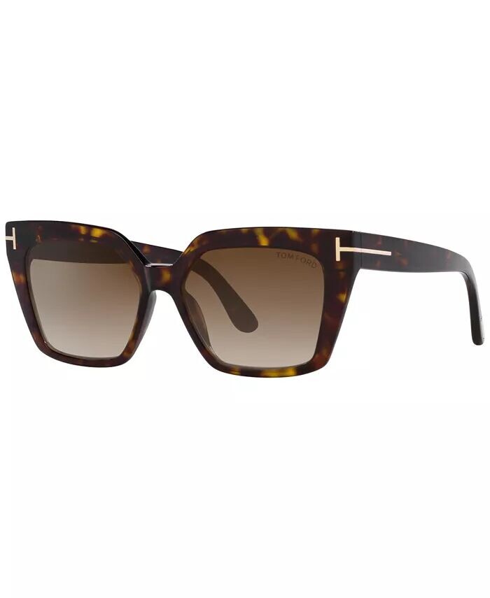 

Женские солнцезащитные очки Winona, градиент TR001637 Tom Ford, коричневый
