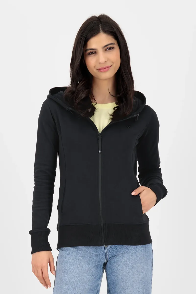 

Толстовка с капюшоном Alife & Kickin "LissandraAK A Sweat Jacket женская толстовка с капюшоном, куртка", черный
