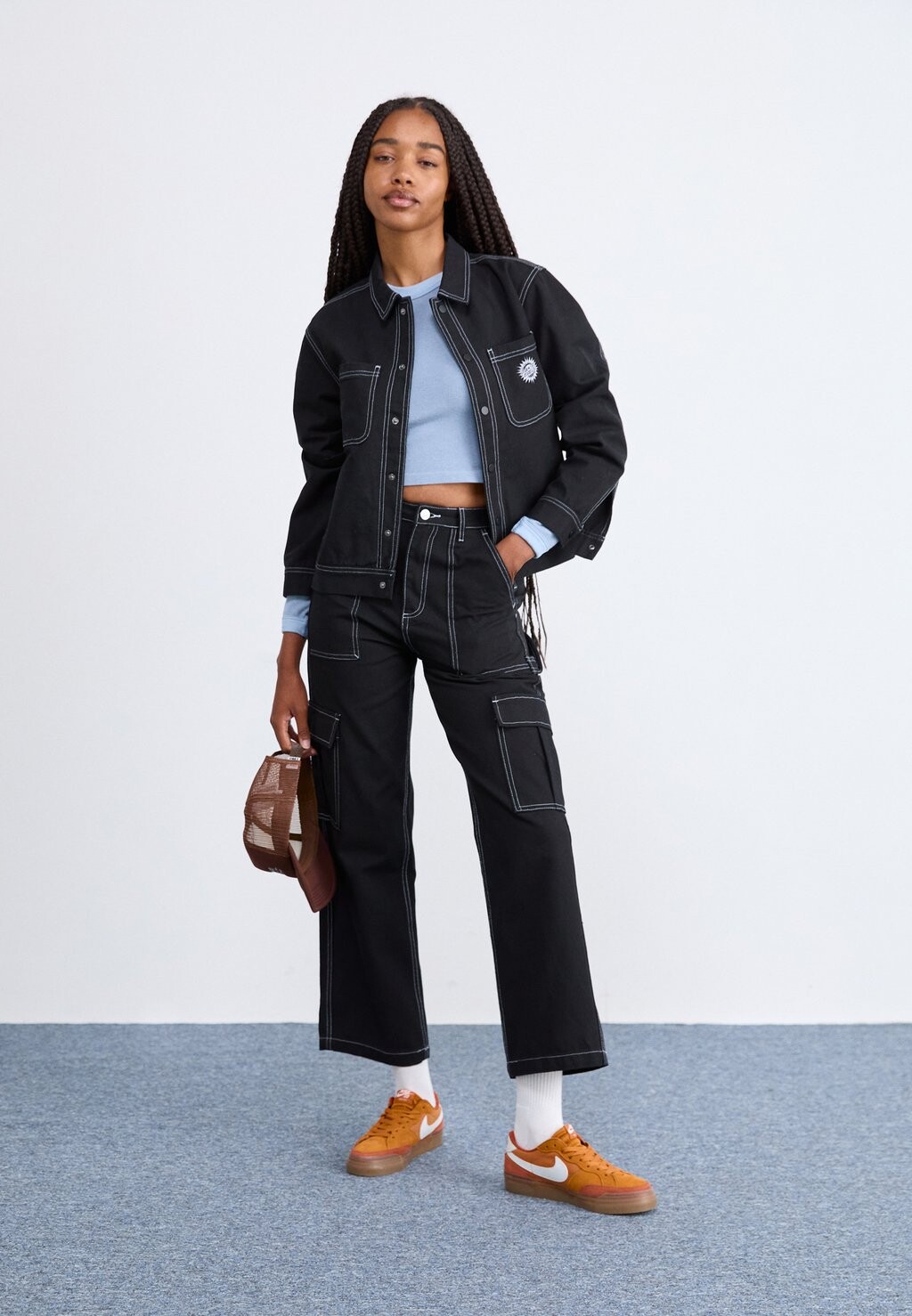 

Брюки-карго WORKERS PANT Santa Cruz, черный