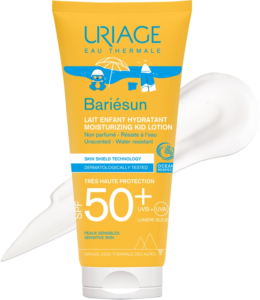 Увлажняющий детский лосьон Bariésun SPF 50+ Uriage, 100 мл — фото 2