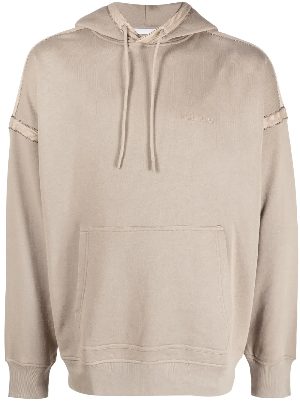 

Худи с вышитым логотипом Helmut Lang, нейтральный