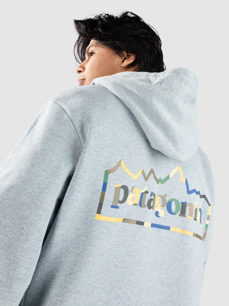 Худи Patagonia Unity Fitz Uprisal Hoodie, thermal blue