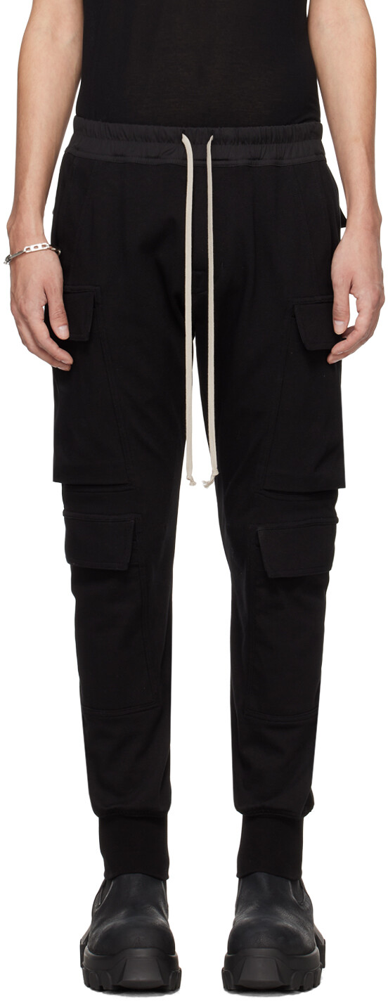 

Черные брюки карго Mastodon Rick Owens, цвет Black