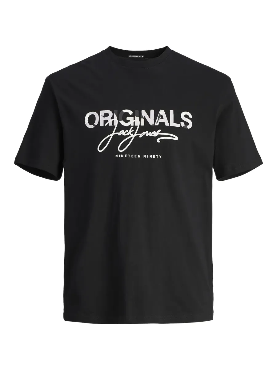 

Футболка Jack & Jones "JORARUBA AOPBRANDING TEE SS CREW NECK LN", черный