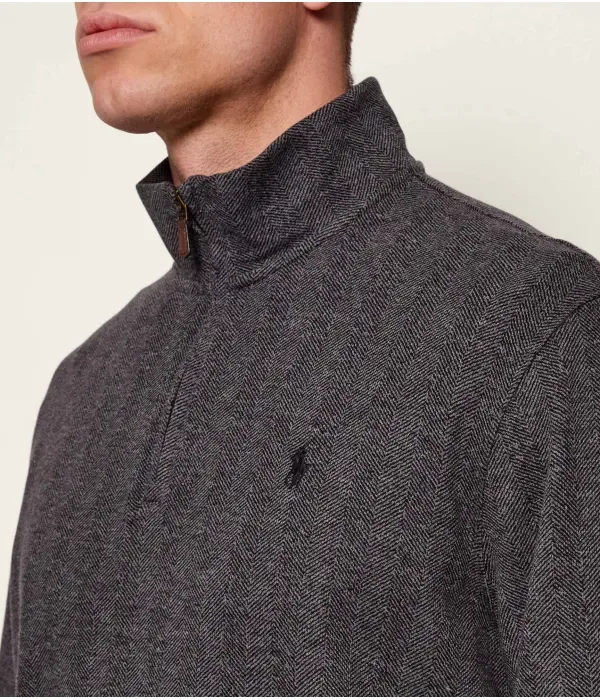 Свитер regular fit Polo Ralph Lauren, графитовый — фото 4