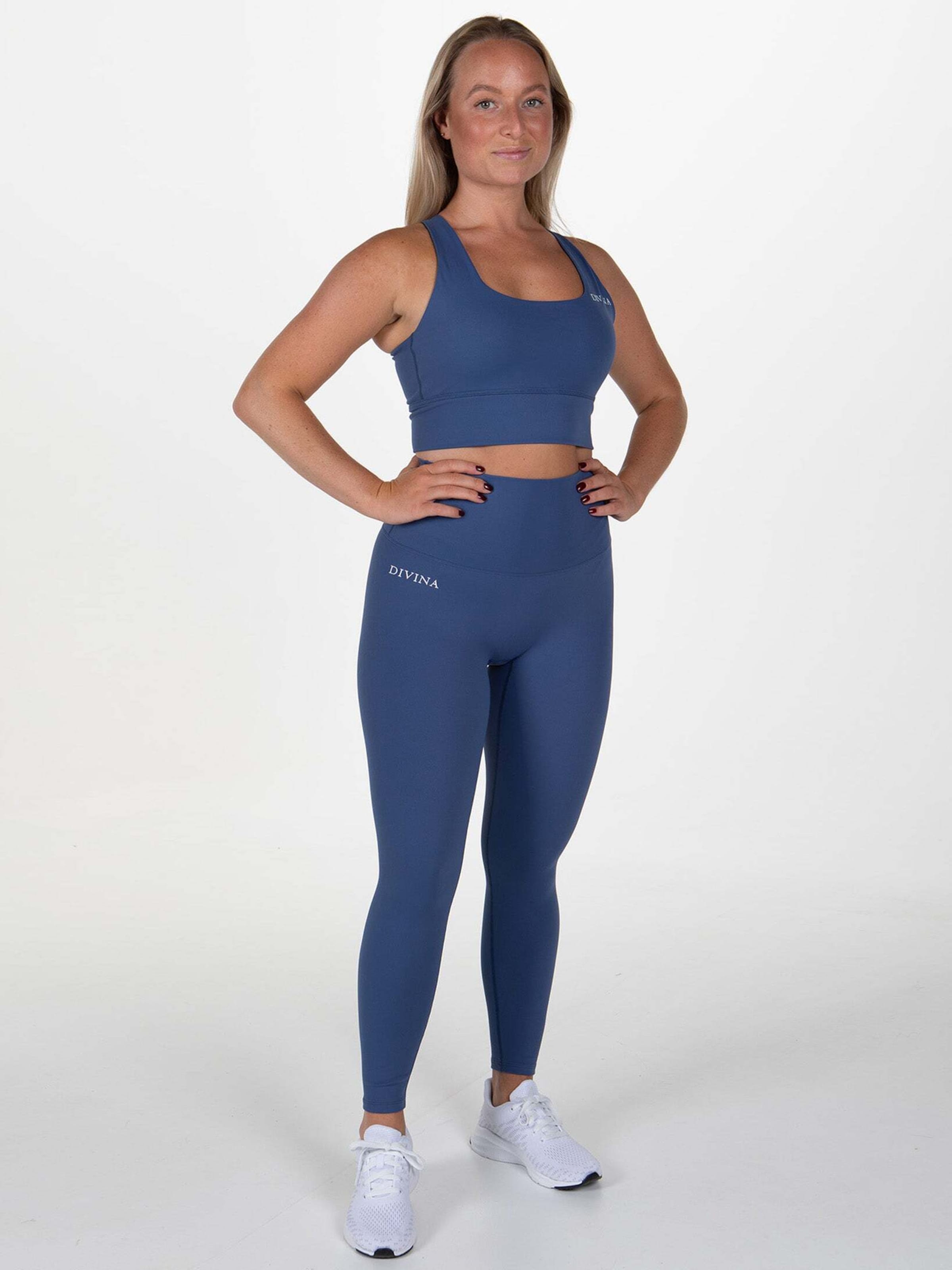 

Divina Узкие спортивные брюки 'Ortus' в цвете Royal Blue