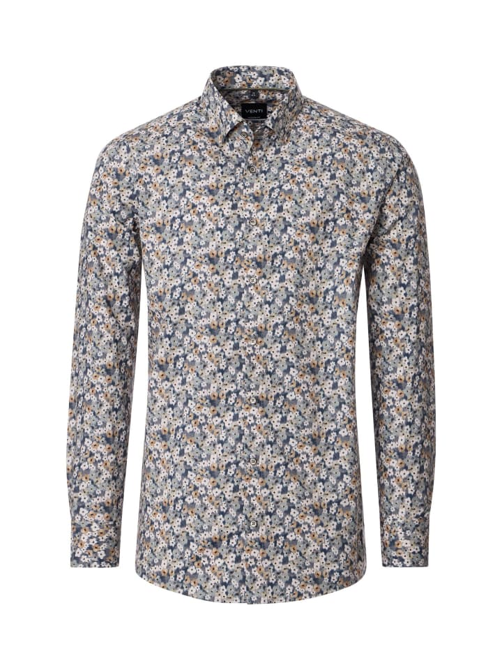 

Деловая рубашка серого цвета Venti