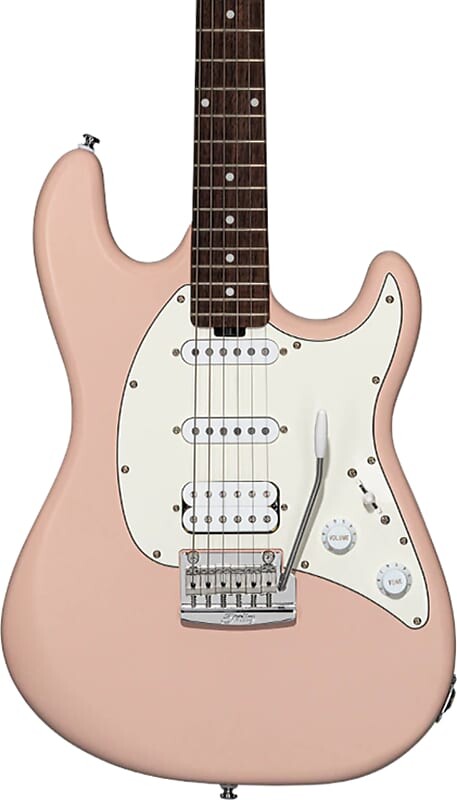 

Электрогитара Sterling Cutlass CT50HSS Electric Guitar, Pueblo Pink Satin