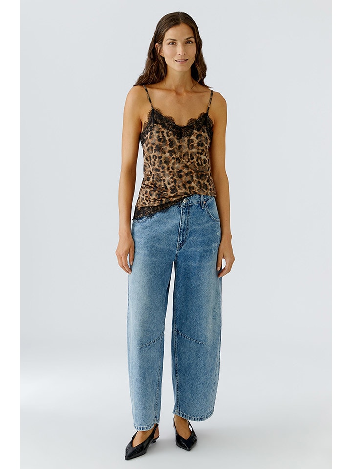 

Oui Топ верблюжьего/серого цвета