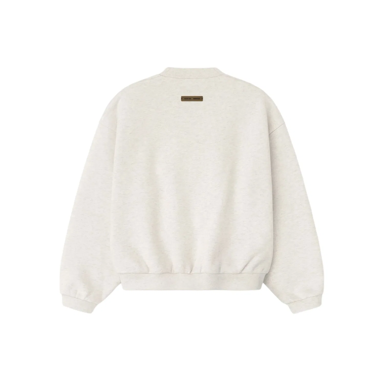 Свитшот Kids' Essentials Embossed Classic Fear Of God Essentials Oat Gray — фото 3