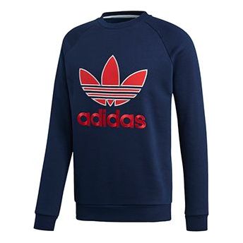 

Толстовка adidas originals Trefoil Crew 'Collegiate Navy', синий