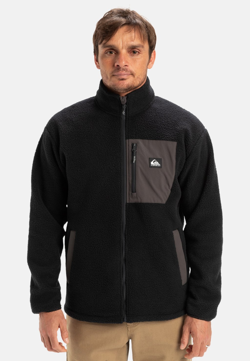 

Флисовая куртка CLEAN COAST Quiksilver, антрацит