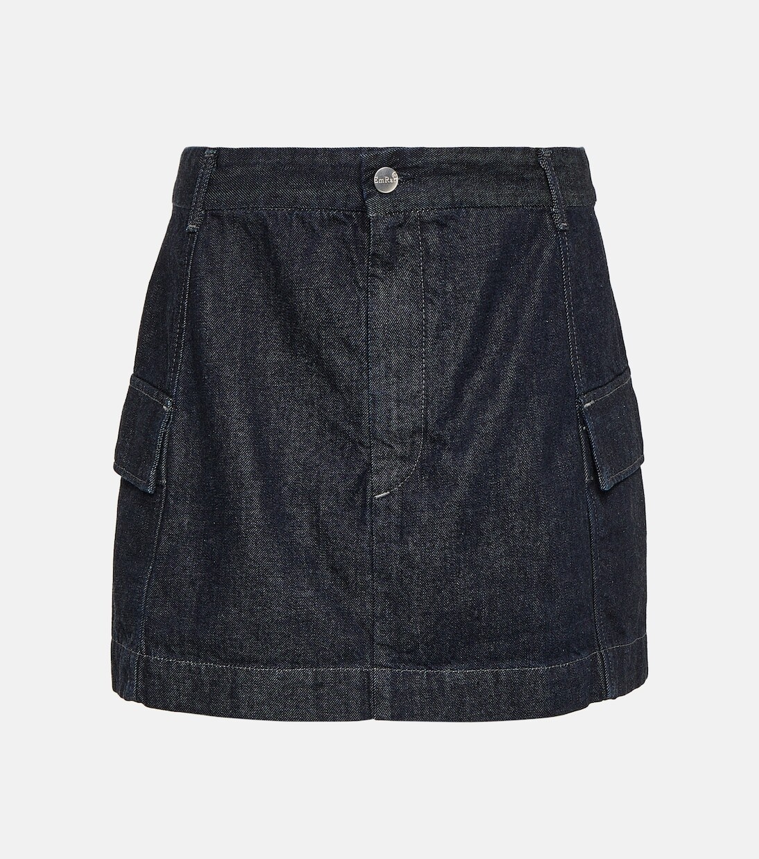 

Мини-юбка карго из коллаборации с emrata colombo Ag Jeans, синий