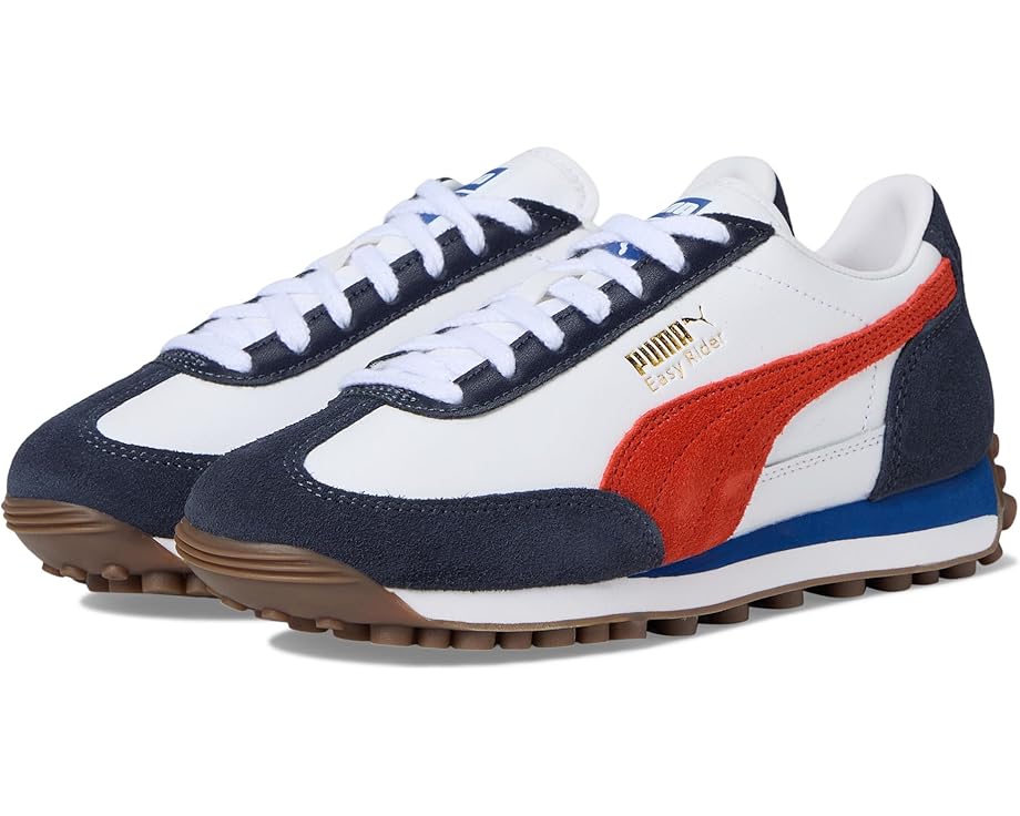 

Кроссовки PUMA Kids Easy Rider, цвет Puma White/Red Fire