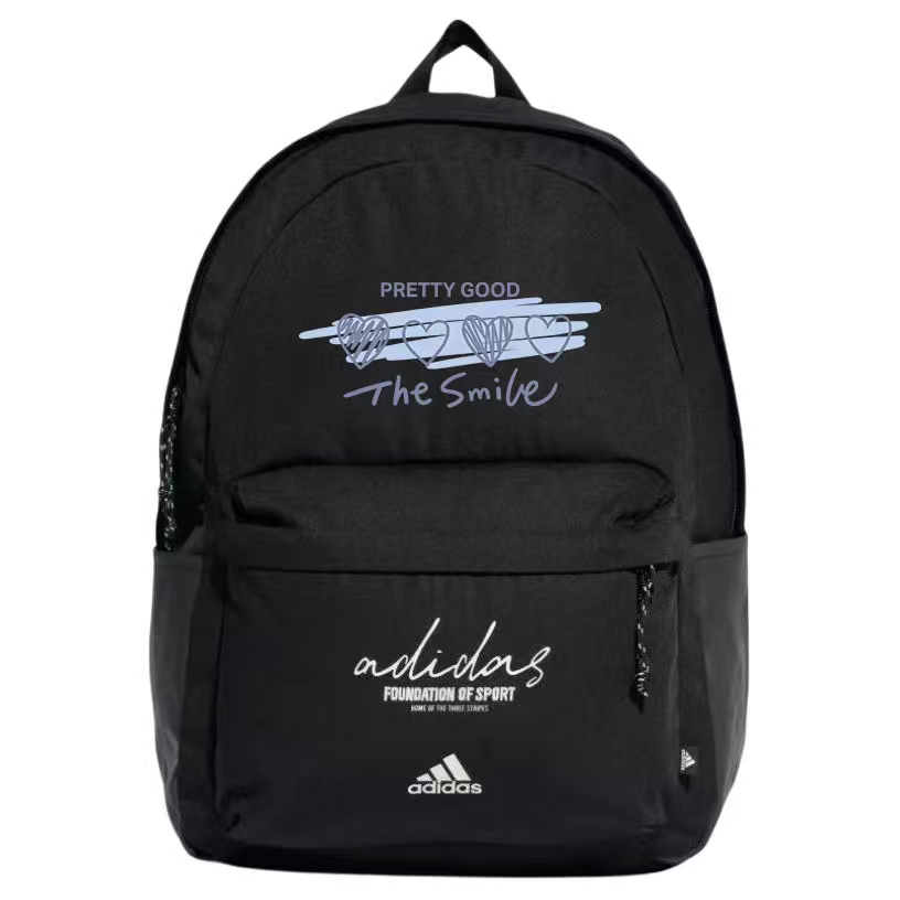 

Adidas Тканевый рюкзак унисекс черный, Loving smile