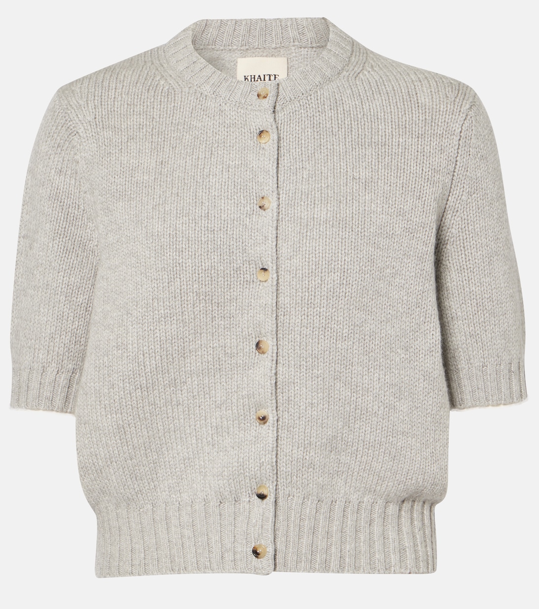 

Кардиган Nora из кашемира с добавками Khaite, Heather Grey