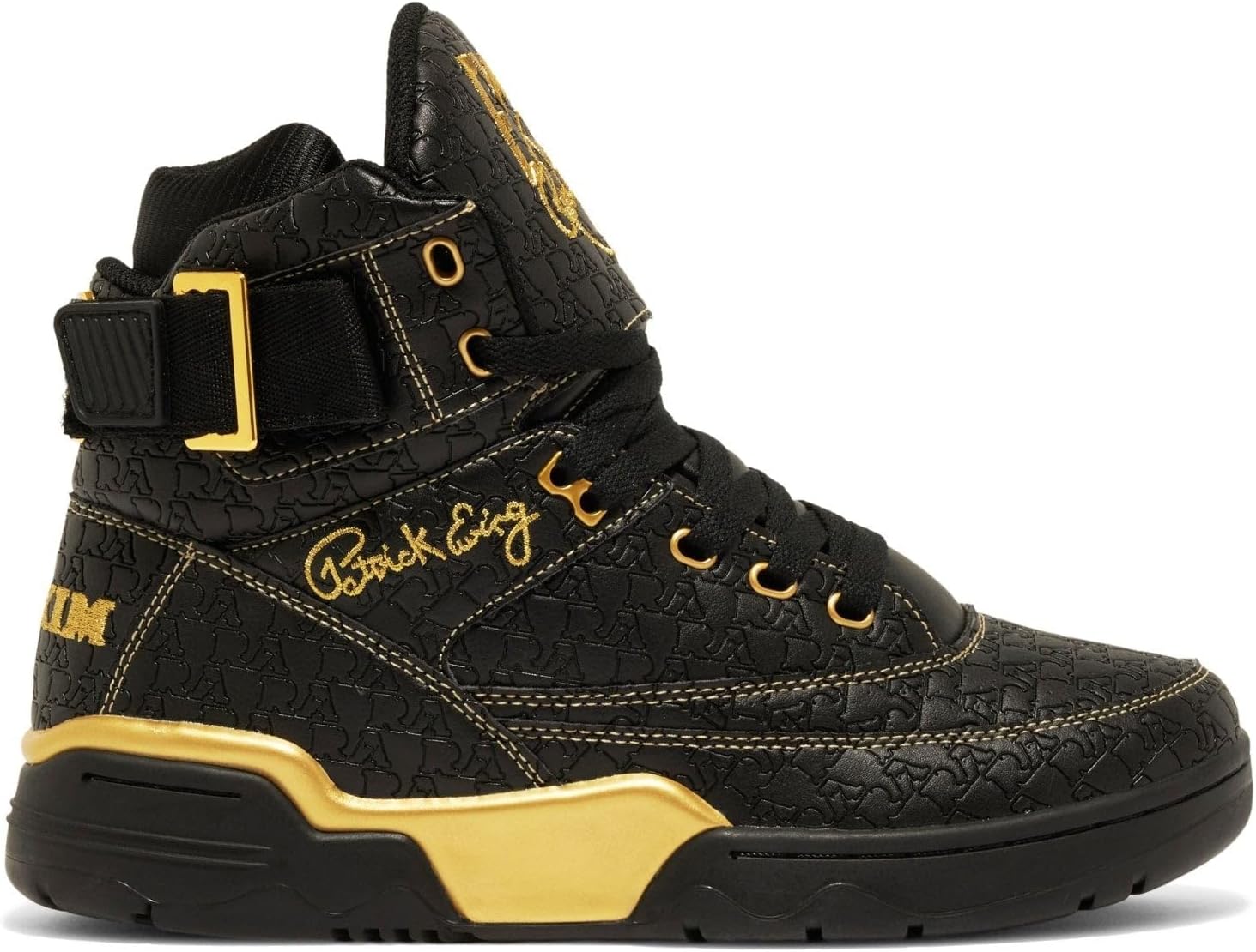 

Кроссовки Ewing Patrick Athletics 33 HI x Rakim Black/Gold 1BM02398-040
