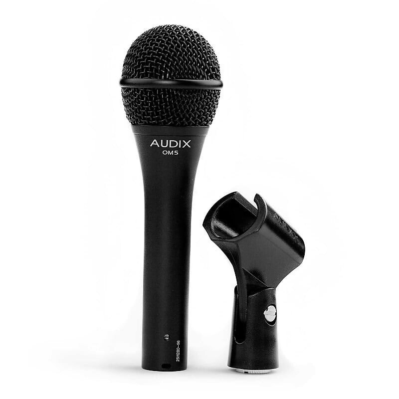 

Динамический микрофон Audix OM5 Handheld Hypercardioid Dynamic Vocal Microphone