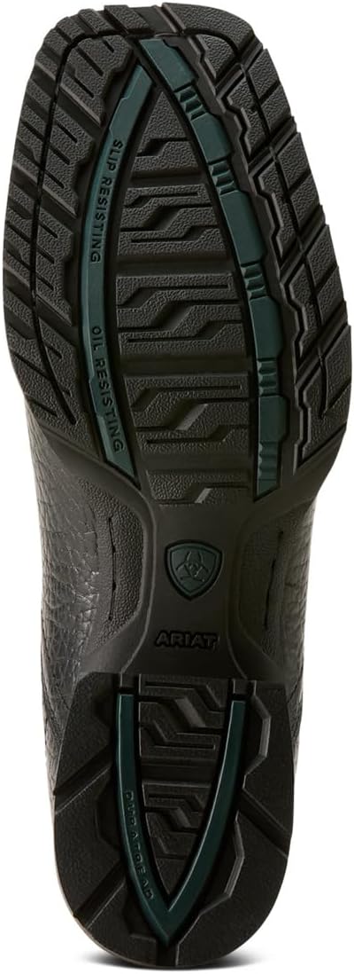 Мужские вестерн-бутсы Ariat Hybrid Low Boy, черный — фото 3