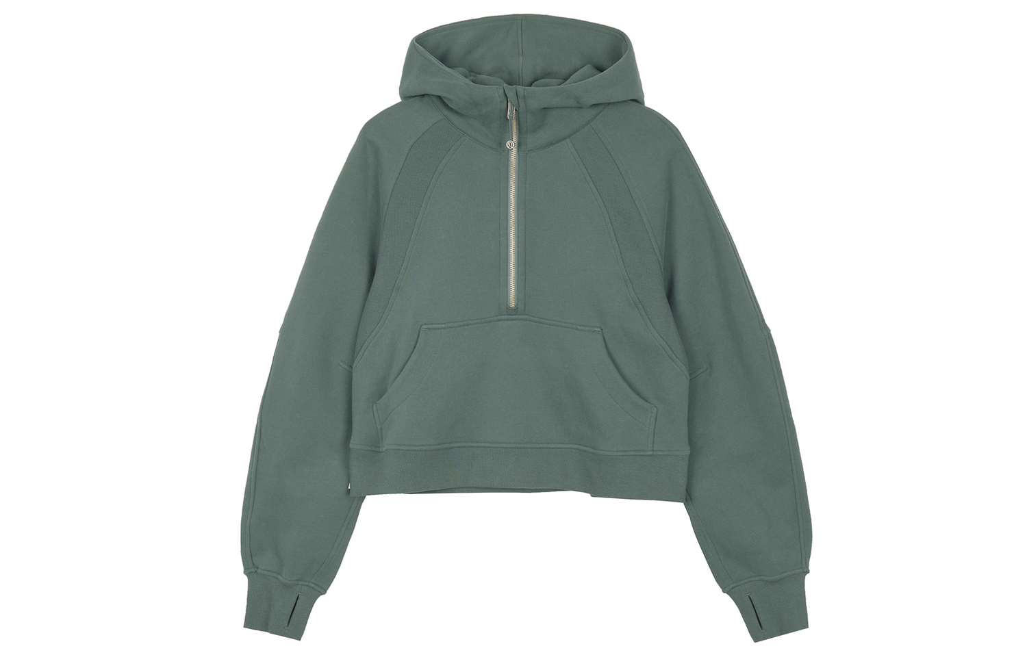 

Свитшот серии Scuba для женщин Lululemon, зеленый золотой