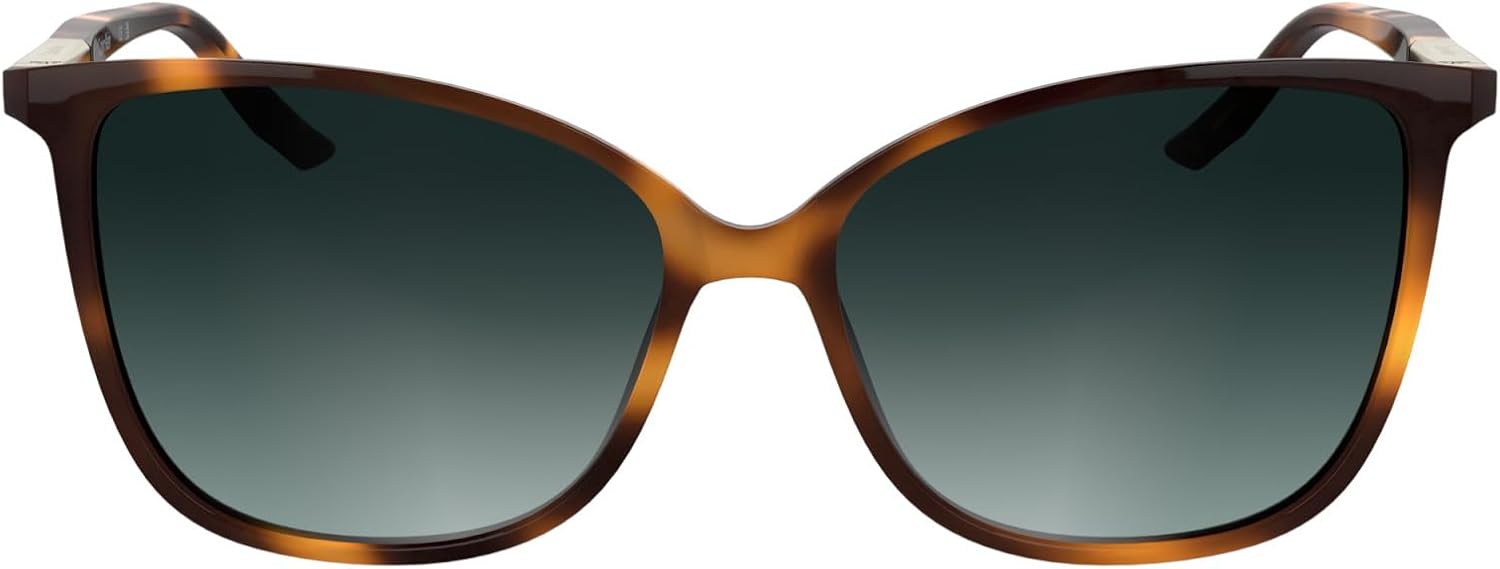 

Женские квадратные солнцезащитные очки Calvin Klein Ck25504s, Havana