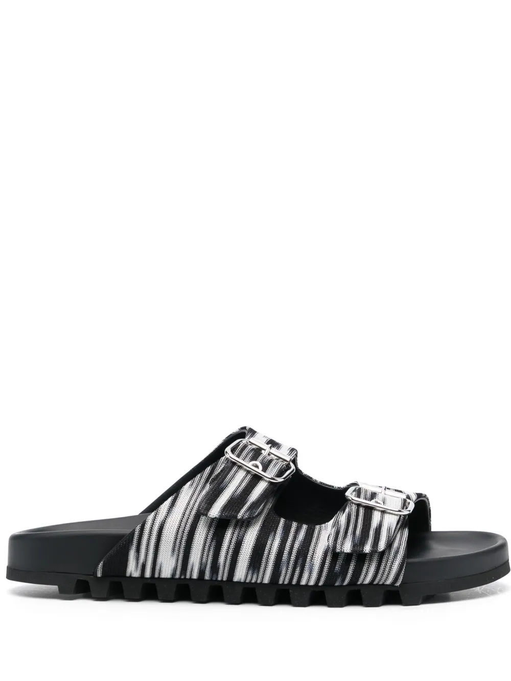 

Шлепанцы с пряжками Missoni, черный