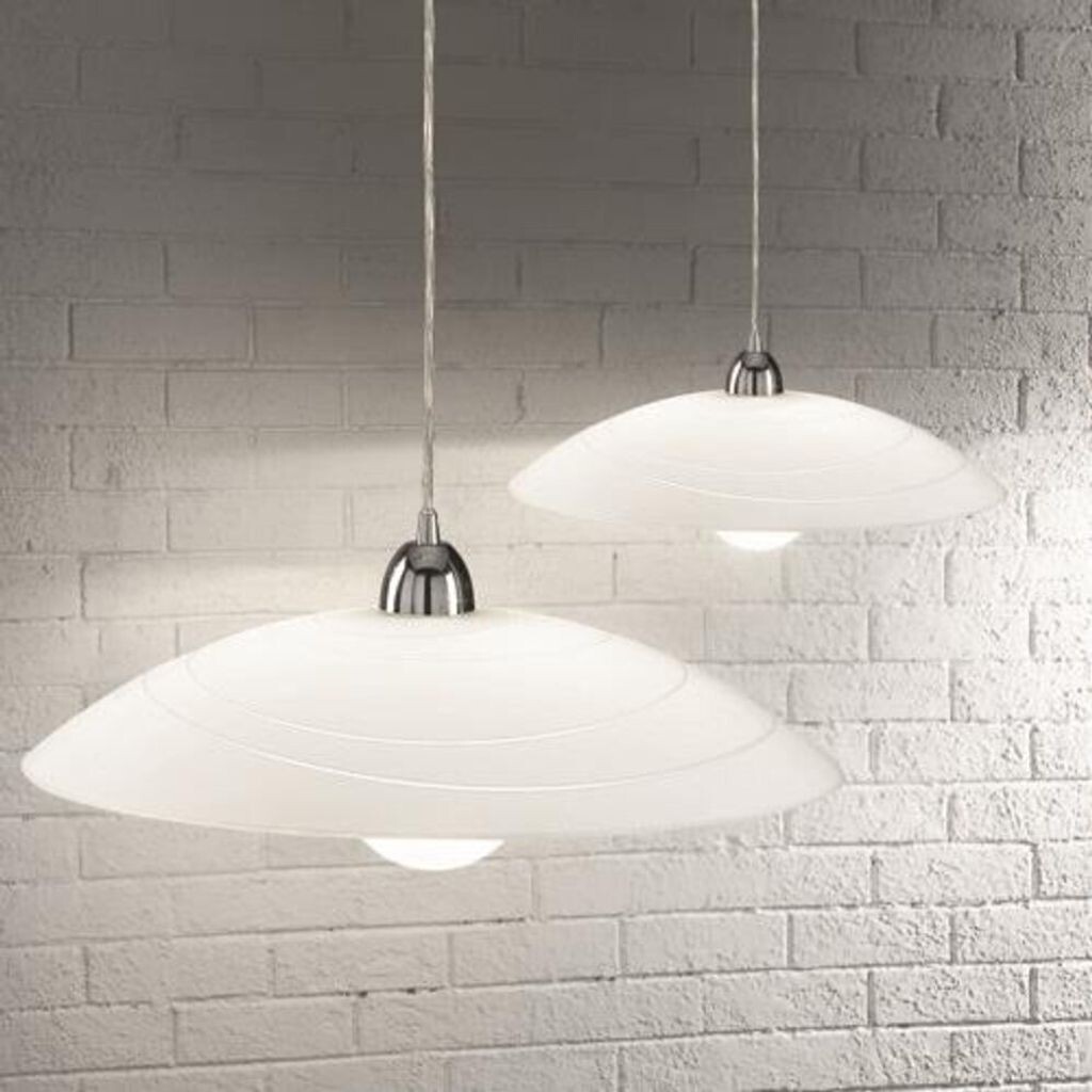 

Подвесной светильник Fabas Luce Kent белый, E27
