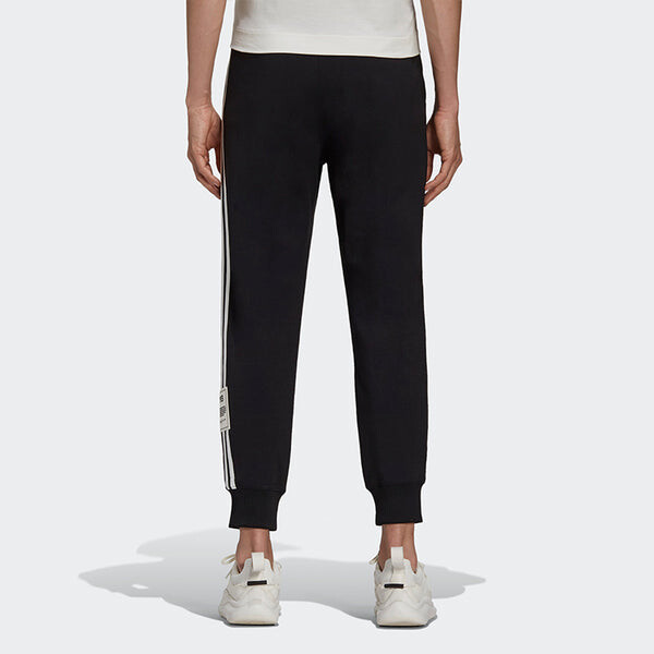 Штаны y 3 3 полоски классические спортивные штаны с манжетами Adidas, черный — фото 3